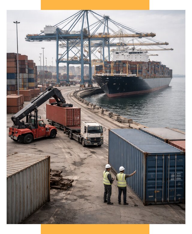 Морские перевозки из Европы от 62484 р. за контейнер | СетСервис-Кшр