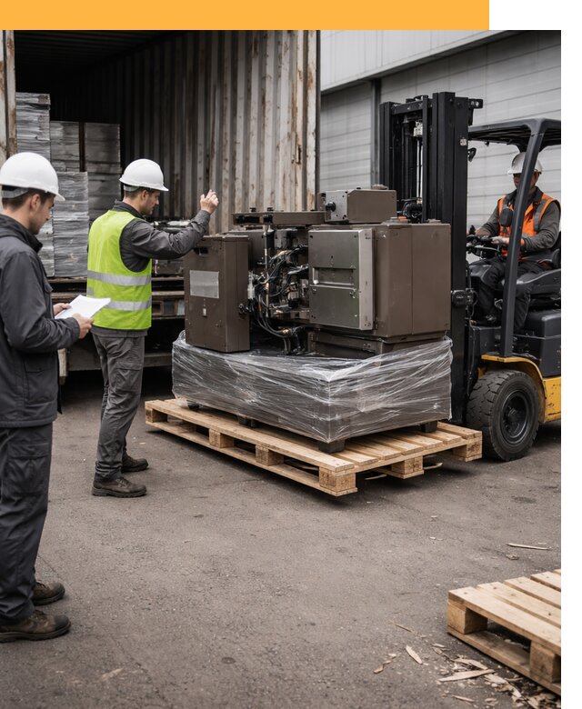 Доставка промышленного оборудования из Европы от 46863