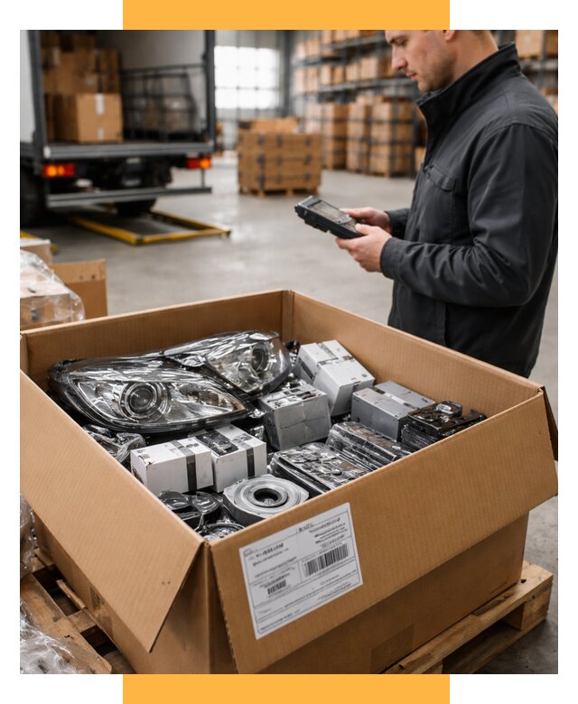 Доставка автозапчастей из Европы под ключ от 13018 р. | СетСервис-Кшр