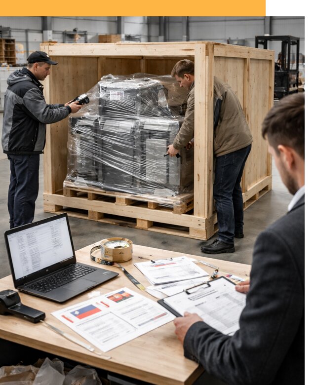 Доставка промышленного оборудования из США от 67691 руб