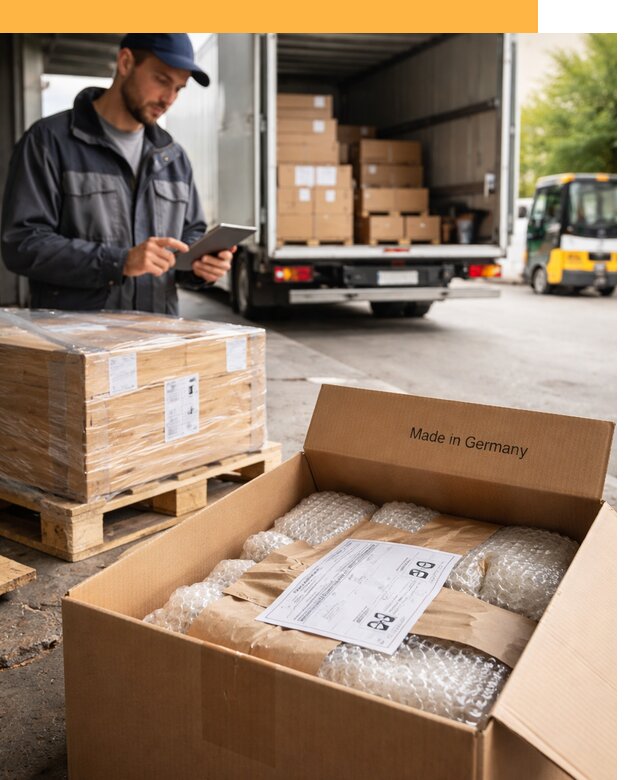 Доставка грузов из Германии от 46863 руб с таможенным оформлением