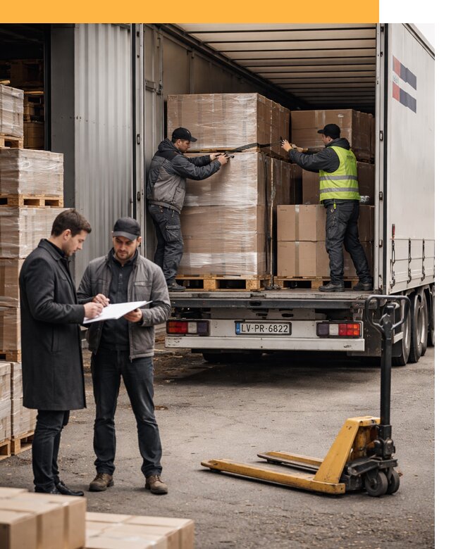 Автоперевозки из Латвии — международная доставка от 78105