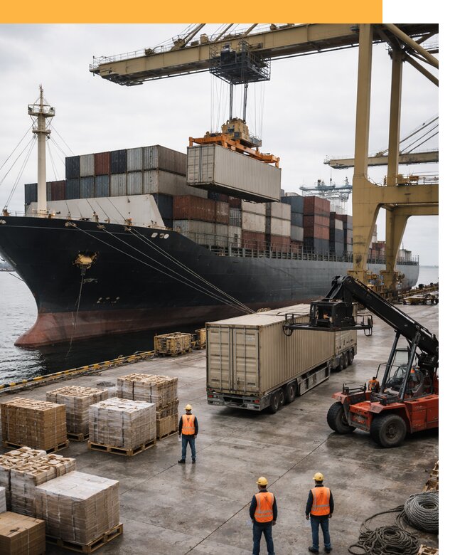 Морские перевозки из Индии: доставка FCL/LCL, таможня от 124968