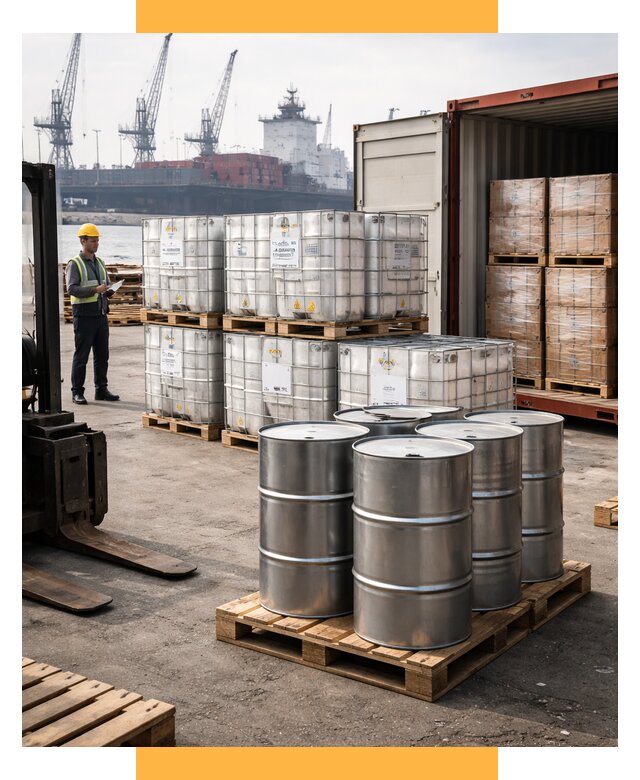 Доставка химического сырья из Индии от 260350 р. | СетСервис-Кшр