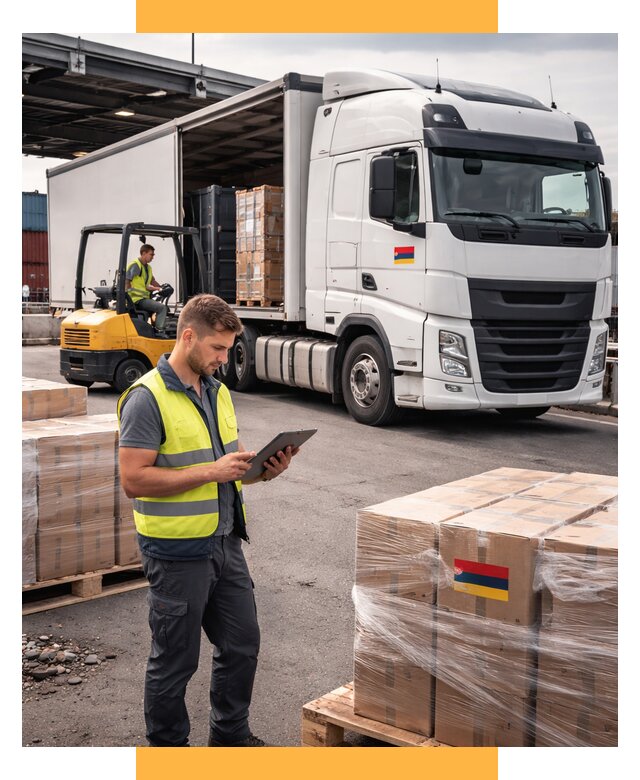 Автоперевозки из Армении от 98933 р. — услуги СетСервис-Кшр