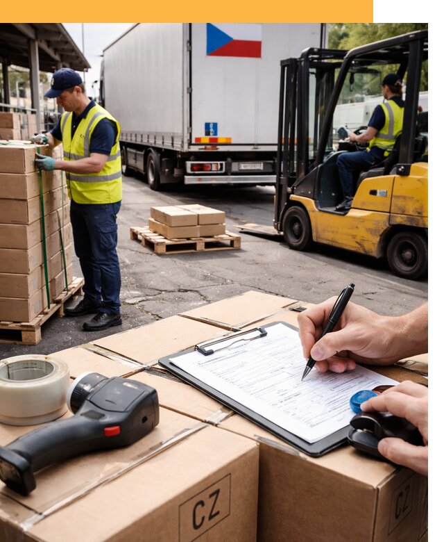 Доставка грузов в Чехию от 36449 руб, международные перевозки