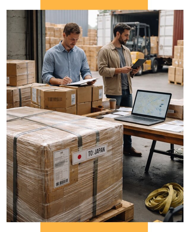 Доставка грузов в Японию от 26035 р., логистика СетСервис-Кшр