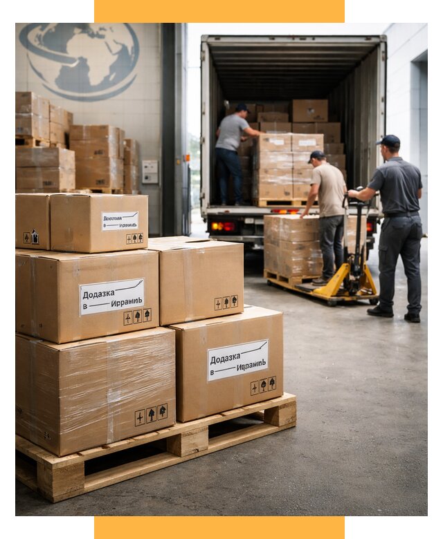 Доставка грузов в Израиль и экспорт от 46863 р. СетСервис-Кшр