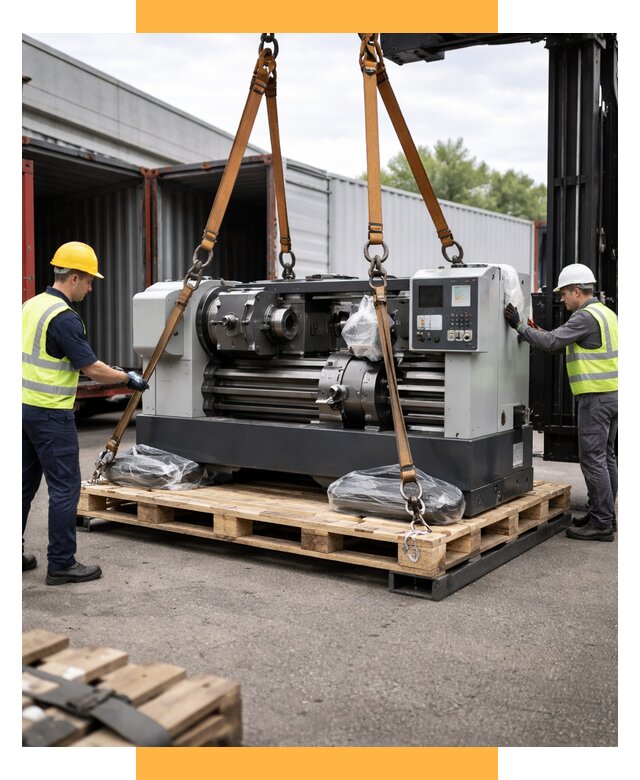 Перевозка станков и таможня от 62484 р. | СетСервис-Кшр логистика