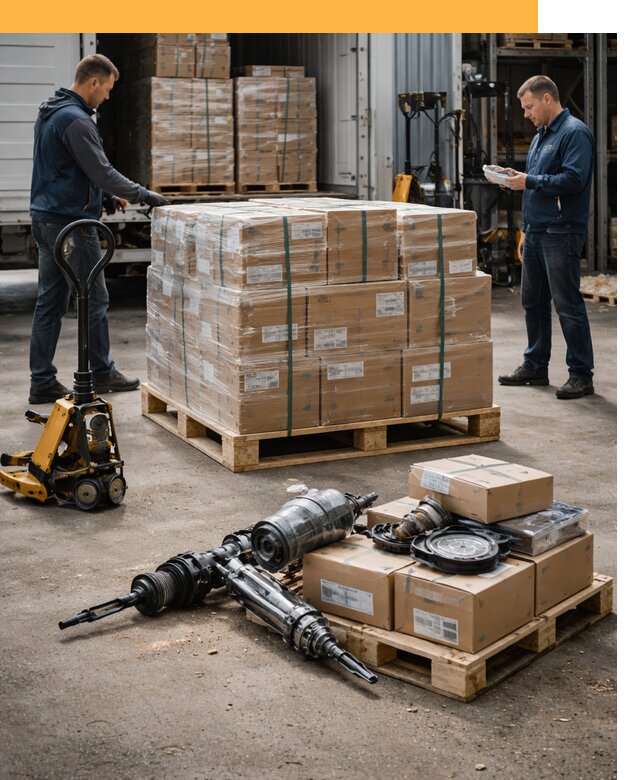 Международная перевозка автозапчастей по миру от 4686 руб