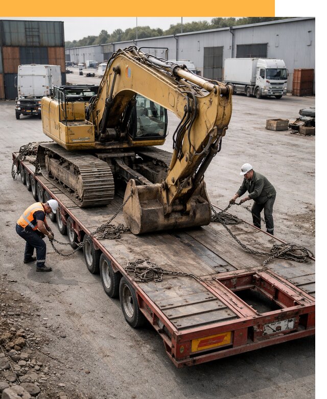 Перевозка спецтехники по России и миру от 46863 руб