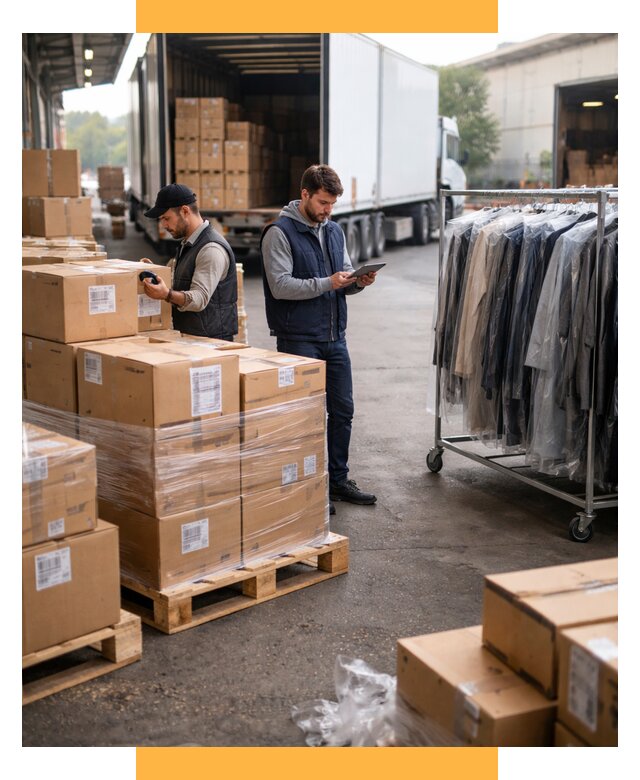 Перевозка и доставка одежды из Китая от 7811 р., СетСервис-Кшр