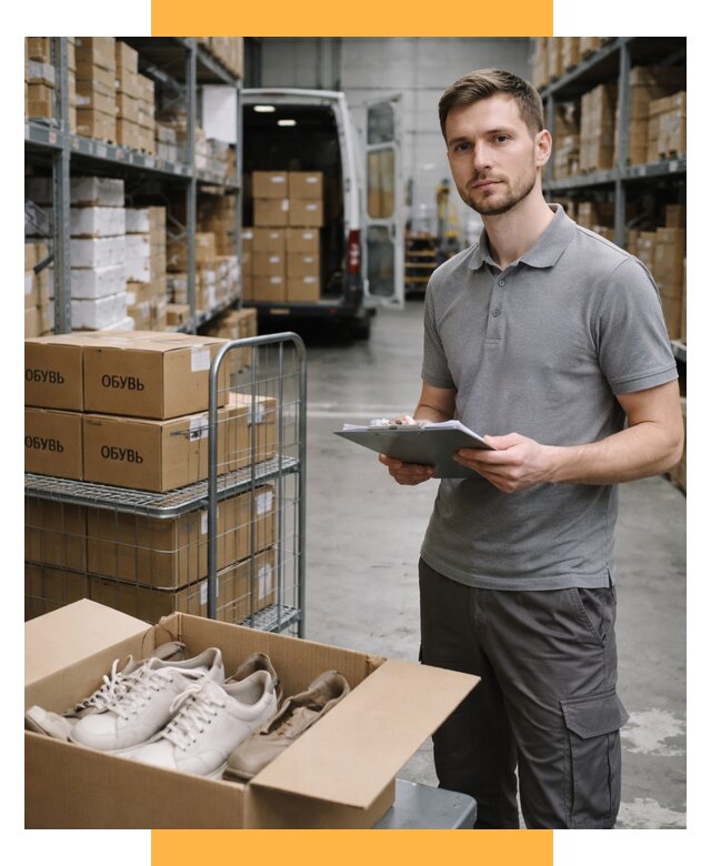 Доставка обуви из Китая и Турции от 4686 р. СетСервис-Кшр