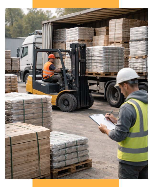 Перевозка строительных материалов от 5728 р. | СетСервис-Кшр