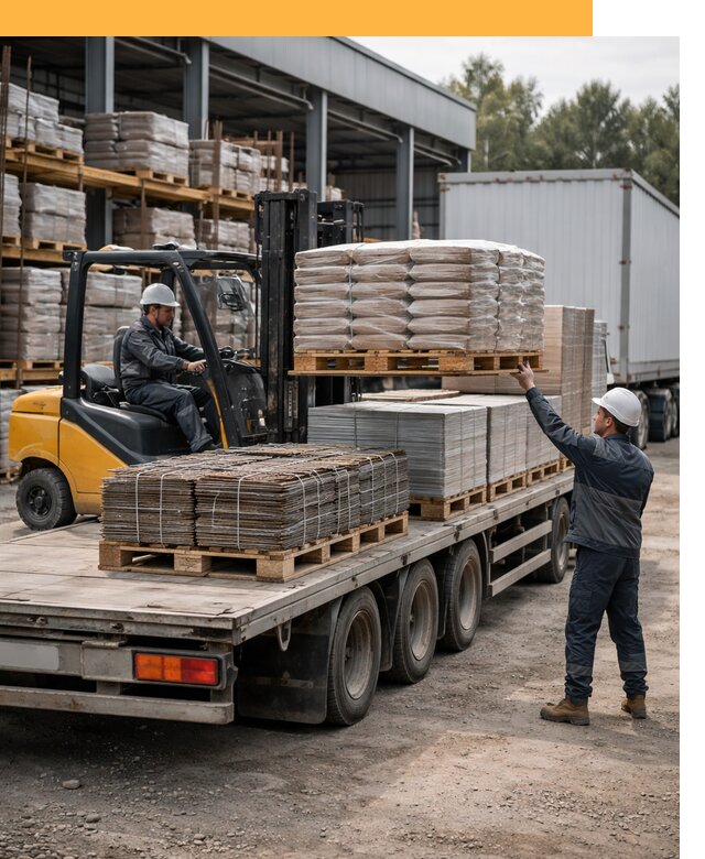 Перевозка строительных материалов по миру от 5728 руб