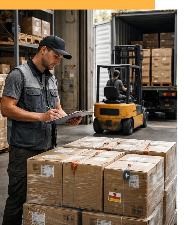 Реэкспорт товаров с таможенным оформлением и доставкой от 12497