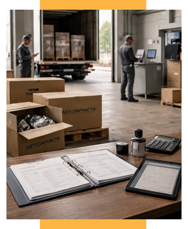 Таможенное оформление автозапчастей под ключ от 8852 р., СетСервис-Кшр