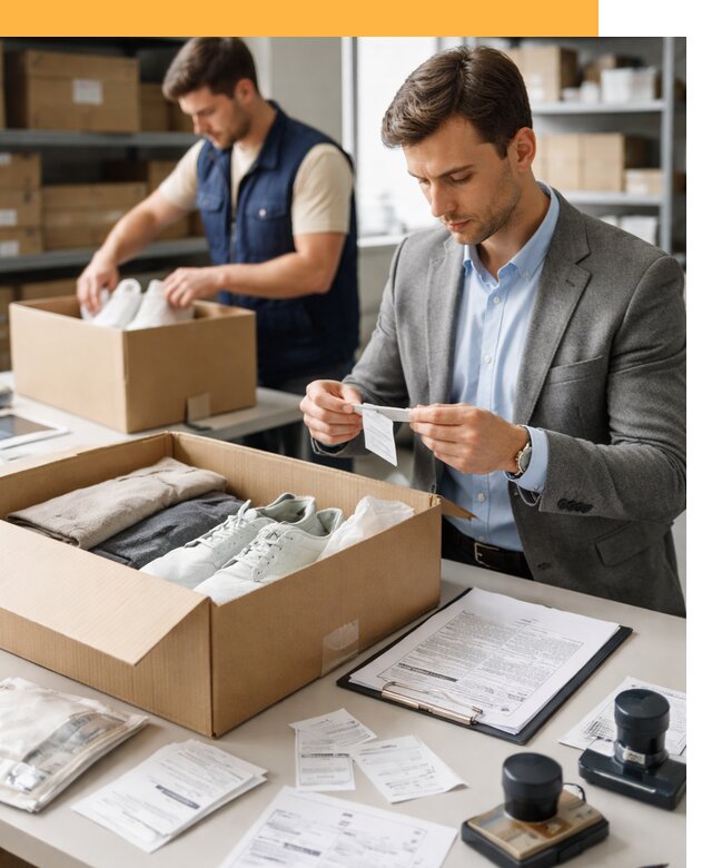 Таможенное оформление одежды и обуви по выгодной цене от 6769 руб