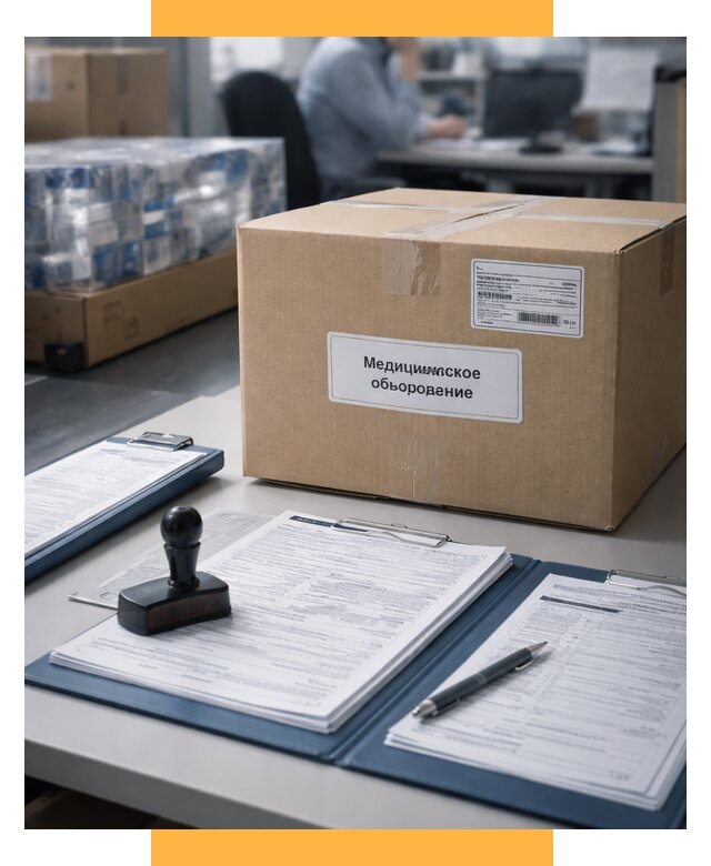 Таможенное оформление медоборудования от 12497 р. | СетСервис-Кшр