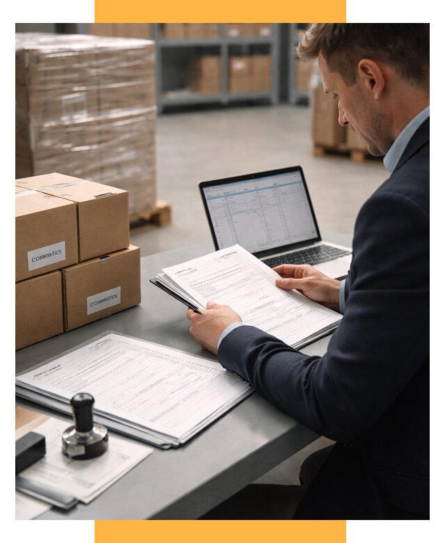 Таможенное оформление косметики под ключ от 7811 р. | СетСервис-Кшр