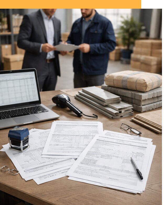 Таможенное оформление строительных материалов от 8852 руб.