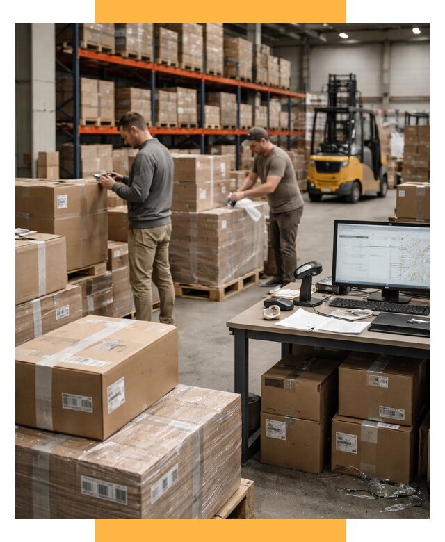 Склад консолидации в Европе от 6769 р., услуги СетСервис-Кшр