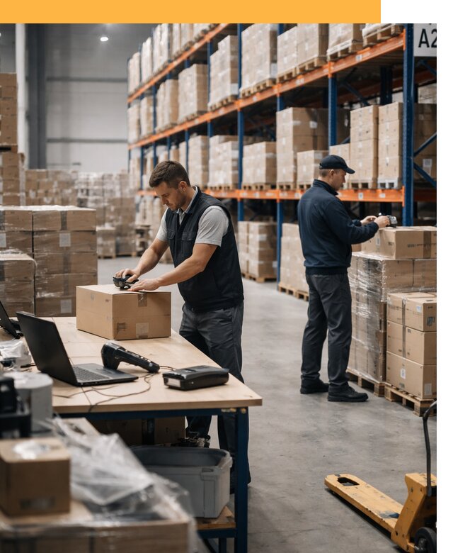 Склад консолидации в Европе: хранение, сортировка от 6769